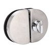 Glass Door Lock 97x65mm Split Type Brushed Polished Surface Replacement