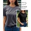 Ficerd Women's 3 Pack T Shirts Summer Casual Trendy Loose