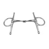 Equine Smile ES0071 Snaffle Bit Simple Broken Stainless Steel Bit