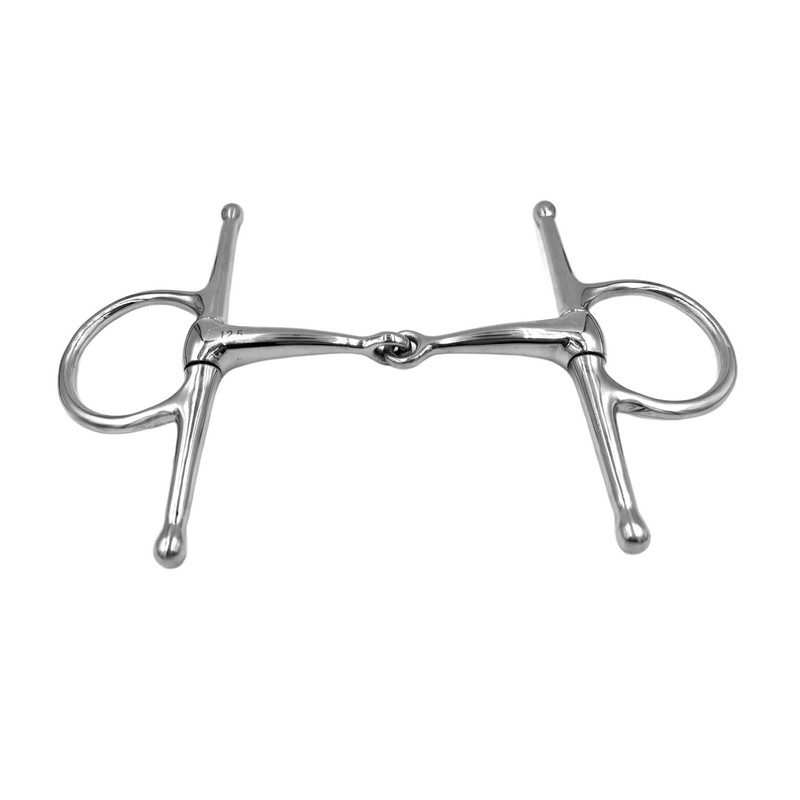 Equine Smile ES0071 Snaffle Bit Simple Broken Stainless Steel Bit