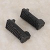 1 Pair Rubber Front Pedal Footrest Foot Pegs Motorcycle Footrests