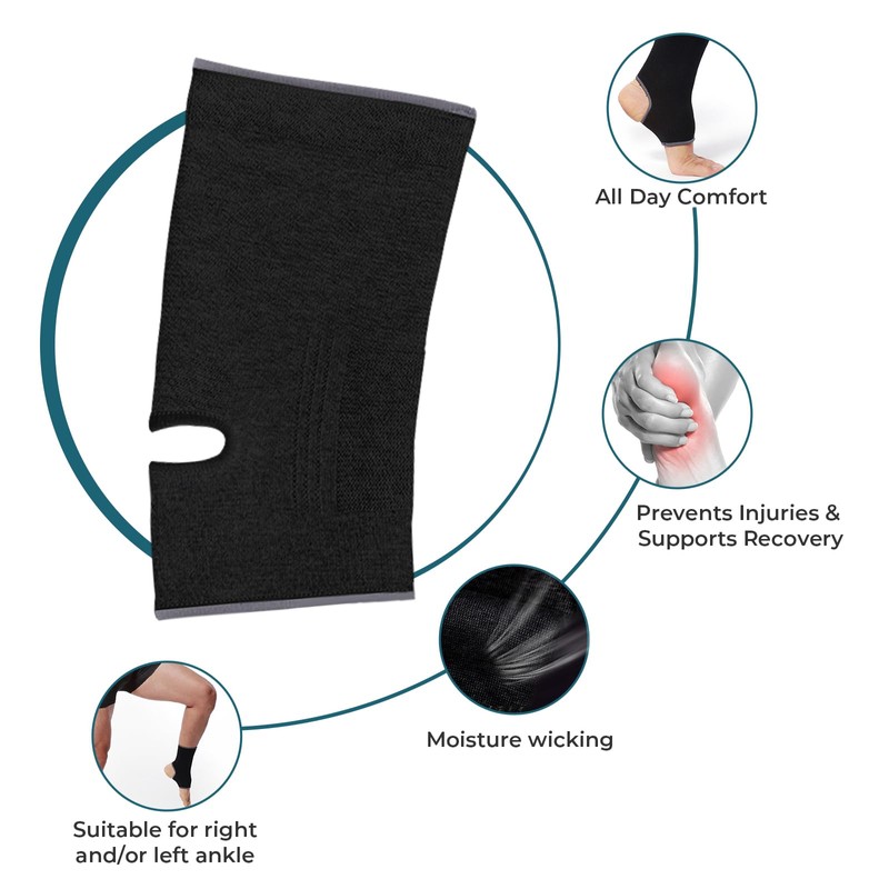 NEOtech Care Ankle Support - Elastic & Breathable - Medium