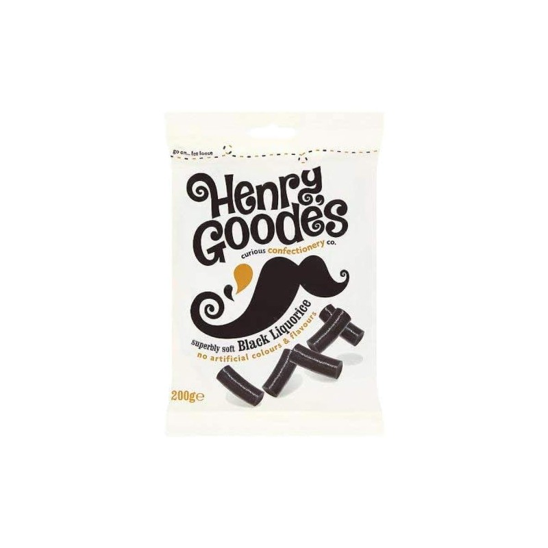 Candyland Henry Goodes Soft Liquorice (200g x 6)