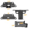 Wsays Teryx 2'' Rear Hitch Receiver Compatible with Kawasaki Teryx