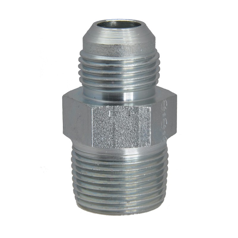 Double Nipple NPT 3/4 Inch UNF 7/8 Inch -14 (JIC),