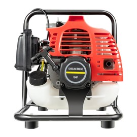 Gas Gasoline Water Pump, 43cc 2-Stroke Gas Gasoline Engine Powered High Pressure Water Pumps Transfer 2HP 7000rmp Industrial Water Pump for Irrigation Pool, Landscaping or Gardening Irrigation