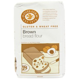 Doves Farm | Gluten Free Brown Bread Flour | 4 x 1kg