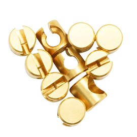 Throttle Idle Cable Ferrules for Carburetor Throttle Cable End Joint Guide Nut fits for Harley Davidson FLHR Road King 1996-2006/FXDF Fat Bob 2009-2017/5650876