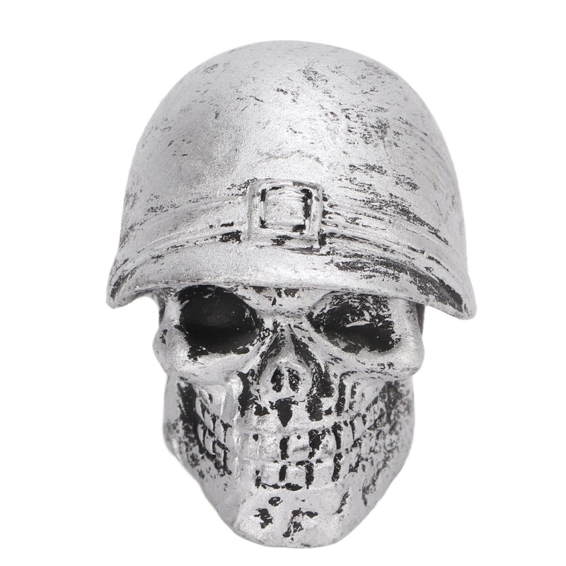 4PCS Tire Valve Caps Skull Style Anti Oxidization Universal for