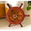 6 Ship Wheel - Wood and Brass by Nauticalmart