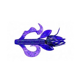 Kreature Creature Soft Plastic Baits Lures 213 June Purple Emerald G Fishing Lures Bass Jigging Bait Jig Lure Weedless Soft Plastic Swimbait Accessories Freshwater
