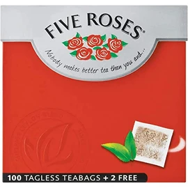 Five Roses Tagless 100 Tea Bags of 250 g