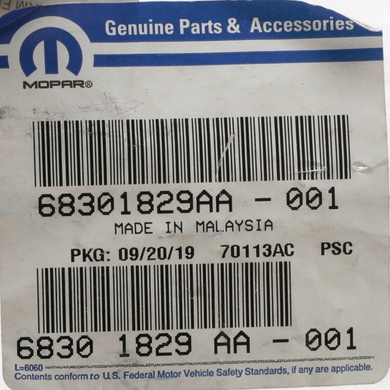 Mopar 68301829AA ARM FRONT WIPER