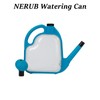 4L Foldable Clear Plastic Watering Can with Rotating Nozzle Long