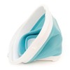 SAMMART 2.6L Super Mini Sqare Collapsible Plastic Bucket - Foldable