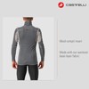 Castelli Men's Flanders Neck Warmer Base Layer, Jersey with High