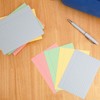 Herlitz A6 Flash Cards, Lined Revision Cards, Assorted Colours, Pack