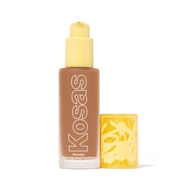 Kosas Revealer Skin-Improving Foundation with SPF 25 Protection - Clean Formula, Natural Finish, Smoothing Texture - Medium Deep Neutral Cool 310