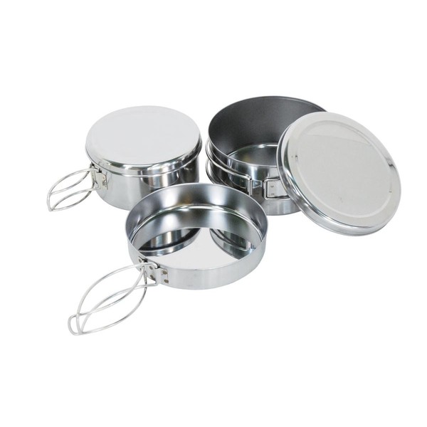 Belmont BM-118 Stainless Steel Cooker 5-Piece Set (Case Included)