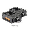 BESPORTBLE 2Pcs Foldable Mountain Bike Pedals Platform Flat Pedals for