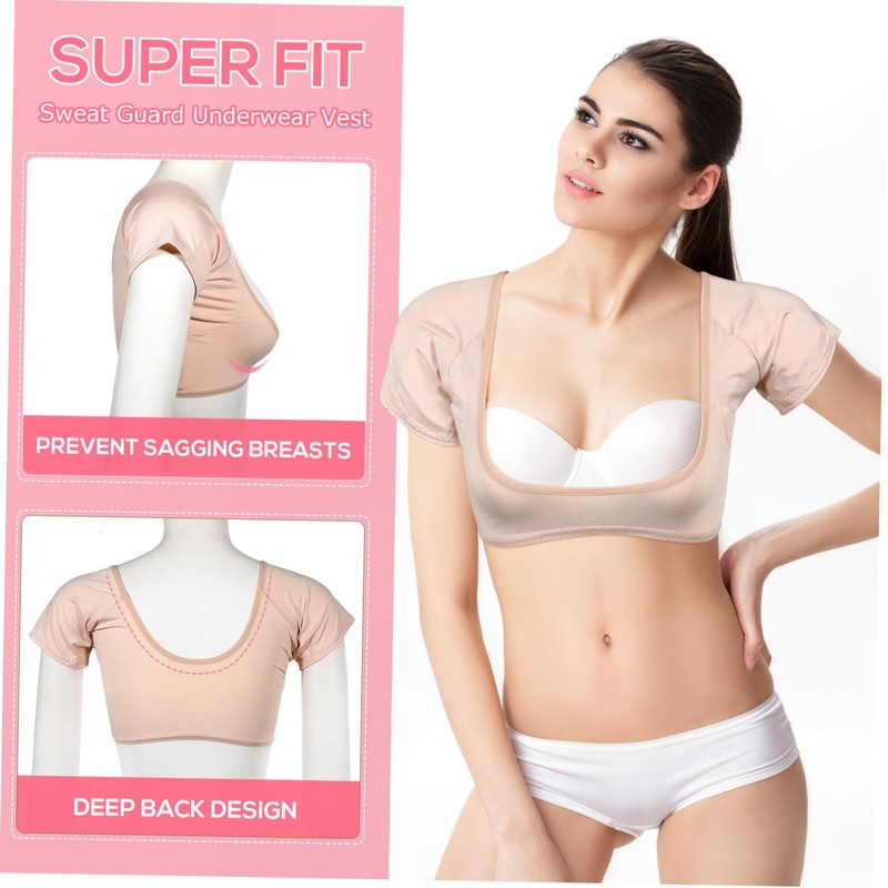 1PCS Vest Underarm Sweat Patch Shield Pads Underarm Vest Breathable
