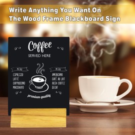 Chalkboard Blackboard Table Top - Counter A5 X 4 + A Free Pen