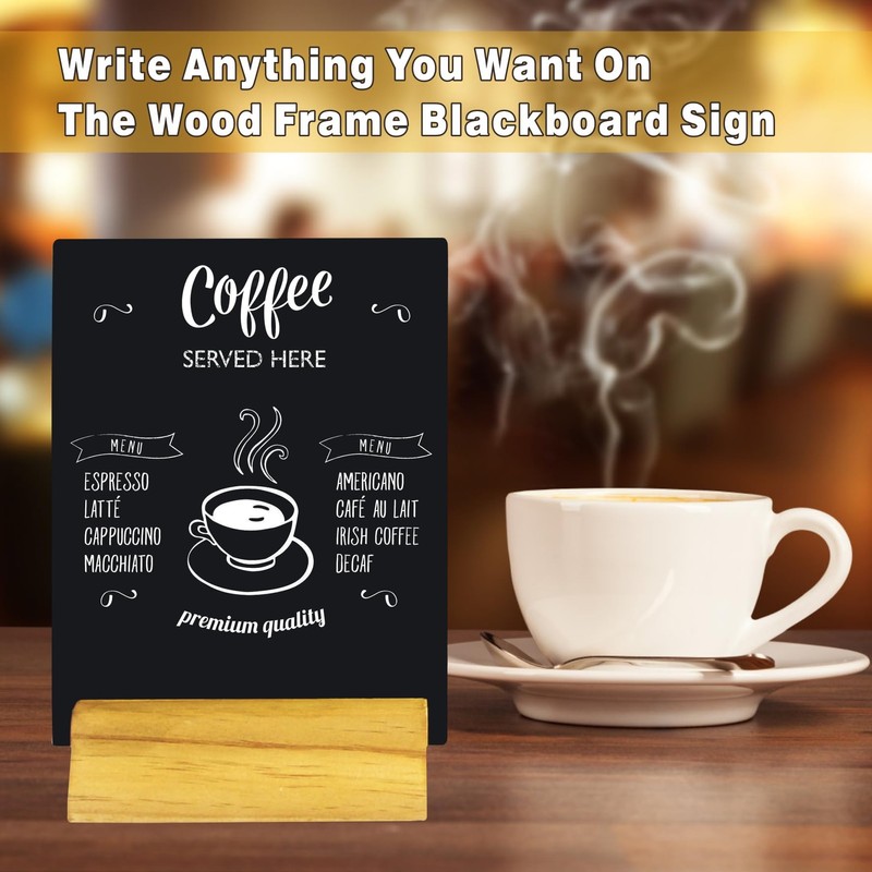 Chalkboard Blackboard Table Top - Counter A5 X 4 +