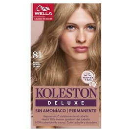Koleston Deluxe Tinte Permanente Sin Amoniaco 81 Rubio Cenizo Claro