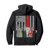 Thin Red Line Chainsaw and Woods Hooded Sweatshirt