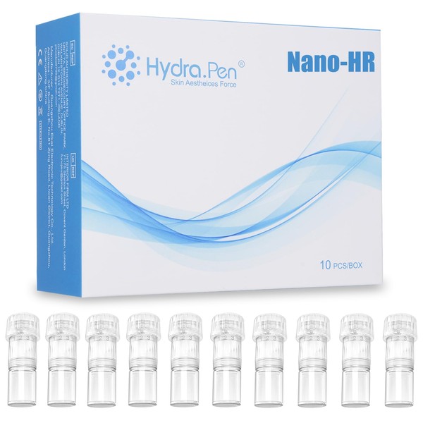 Dr.pen Hydra.Pen H3/H5 Cartridges Nano-HR, Hydra.Pen Replacement Cartridges for Microneedling