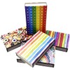 jameitop® XL Matchboxes, 10 cm with Rainbow/Pride/Peace Design Matches, Pack