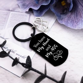 Cxulquvs Funny Keychain Gifts for Boyfriend Best Anniversary Birthday Gifts Ideas for Him Romantic Gift for Boyfriend Valentines Day Gifts for Him