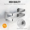 QL Shower Shelf,Stainless Steel Bathroom Rack,Bathroom and Kitchen Wall Organiser,Shampoo