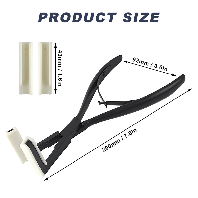 yoivkgo Hair Extension Pliers, Robust and Easy to Use, Multifunctional,