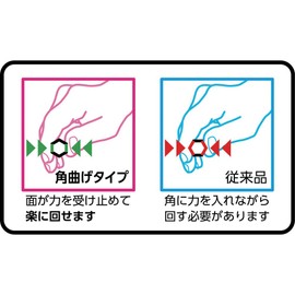 TRUSCO TBRK-30 Square Bending Ball Point Hex Wrench 0.1 inches (3.0 mm)