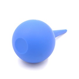Honbay 75ml Rubber Squeeze Bulb Ear Syringe Ball Laboratory Tool (Blue)