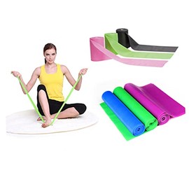 Kisangel Latex Resistance Bands Exercise Bands for Body Building for Fitness for Workout