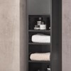 Haotian Bathroom Tall Cabinet with 1 Drawer, 2 Doors and