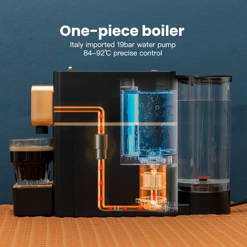 Mini Espresso Coffee Machine for Capsules Compatible with Nespresso OriginalL