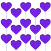 Fruidles 30 Lollipops, Grape Lollipops Mini Heart Shaped Flavored Delicious