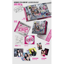 BABYMONSTER DRIP 1st Full Album with Tracking Sealed Baby Monster (Jewel Version)