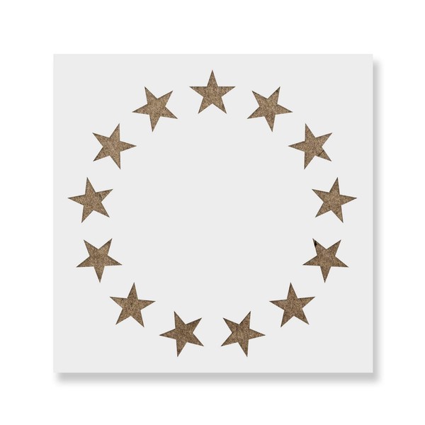 Betsy Ross Stars Stencil - Reusable Stencils for Painting -