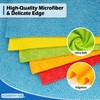 HOMERHYME HOMERHYME Microfiber Cleaning Cloths, 100 Pack Cleaning Rags Microfiber