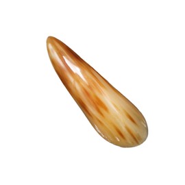 TOVINANNA Natural Horn Massage Scraping Plate Acupuncture Massage Tool for Face Neck Back Multi Functional Gua Board Smooth Easy to Hold for Home and Professional Use Random Color