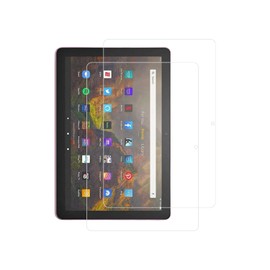 ZYHKJYL Designed for All-New Kindle Fire HD 10 2023/2021/Fire HD 10 Kids Pro/Fire HD 10 Plus (2023/2021 Release) Screen Tempered Glass Screen Protector 9H Anti Scratch HD Clear Bubble Free(2pcs)