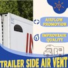 RV Vent Covers for Trailer - 2PCS Black Side Air