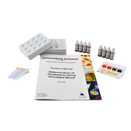 Innovating Science Determination of Cholesterol Using Simulated Blood (Materials for 15 Groups)