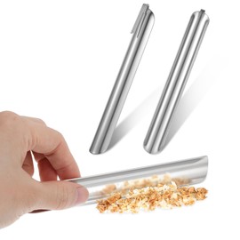 Classicseali 2PCS Crumb Sweeper,304 Stainless Steel Crumbers for Servers, Durable Table Crumber, Tablecloths for Restaurants and Homes, Tool Accessories for Waiters and Waitresses, Silver