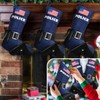 Silicherry 3 Pcs Police Christmas Stocking Police Officer Tactical Christmas