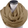 CJ Apparel Mink Beige Mobius Infinity Scarf Snood Cowl Circular